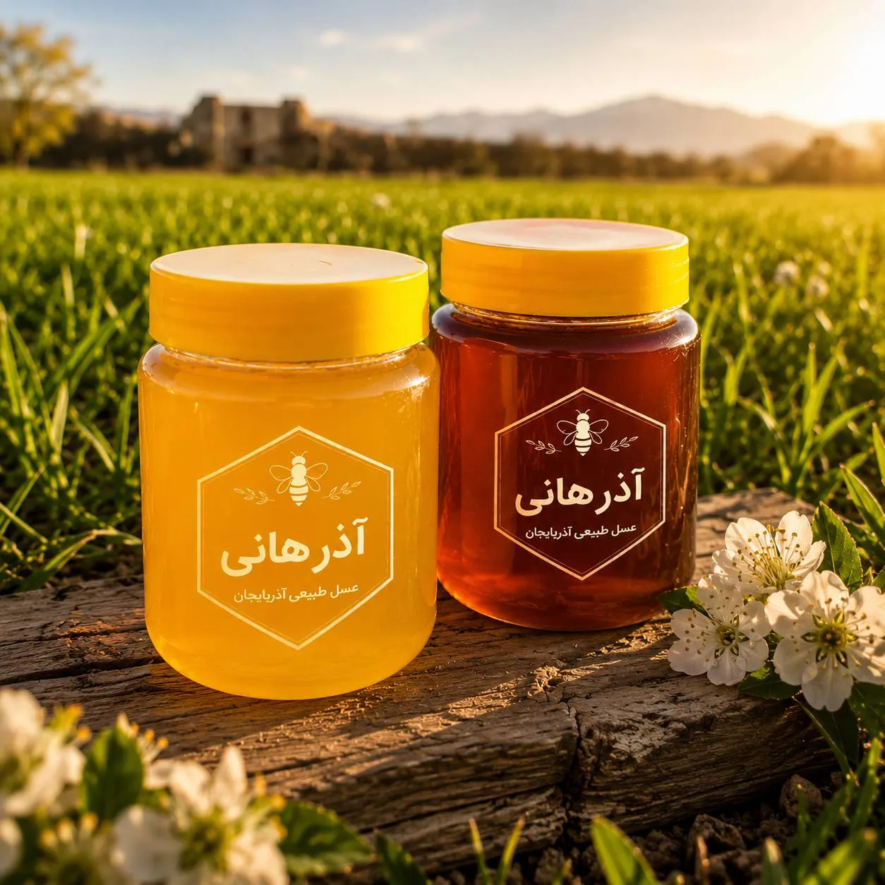 عسل چهل گیاه کوهستانی | عسل طبیعی آذربایجان