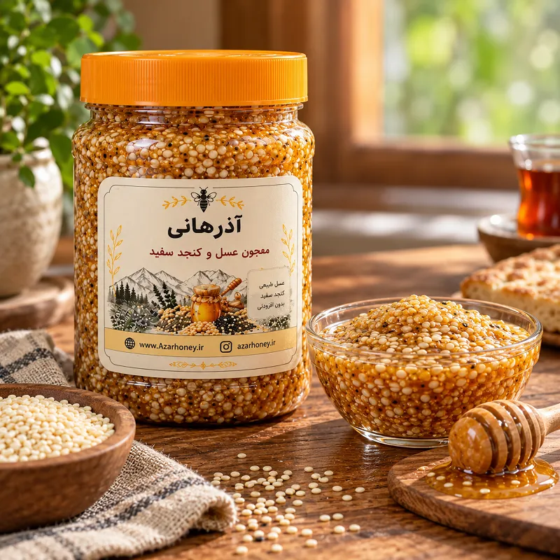 معجون عسل و کنجد طبیعی؛ ترکیبی خوشمزه و مقوی